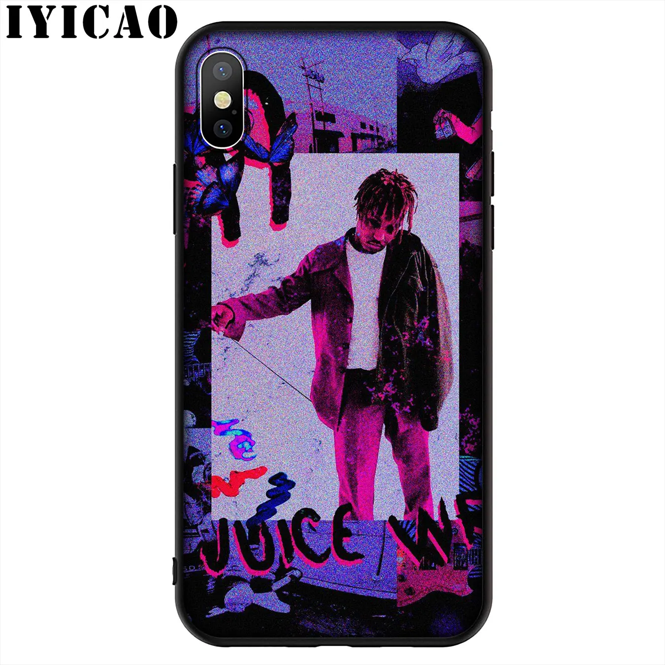 8 Мягкий силиконовый чехол Juice WRLD для iPhone 11 Pro XR X XS Max 6 6S 7 8 Plus 5 5S SE - Цвет: 8