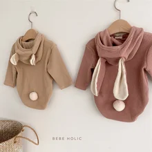 

Baby Girl Clothes Romper Autumn Cotton Baby Bunny Outfit Newborn Long Sleeve Bodysuit Jumpsuit Cute Infant Girls Boys Clothing