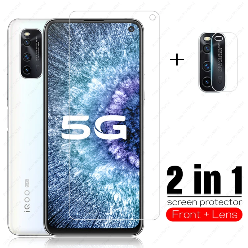 2 в 1 для vivo iqoo neo 3 neo3 защитное закаленное стекло объектива камеры VIVO iQOO Neo3 5G |