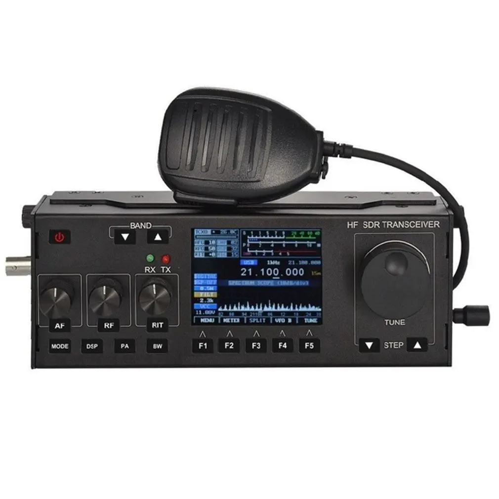 

RS-928/RS-958 SSB HF SDR Transceiver 15W Power Mobile Radio RX:0.5-30MHz TX:All ham Bands Multifunctional Instrument.