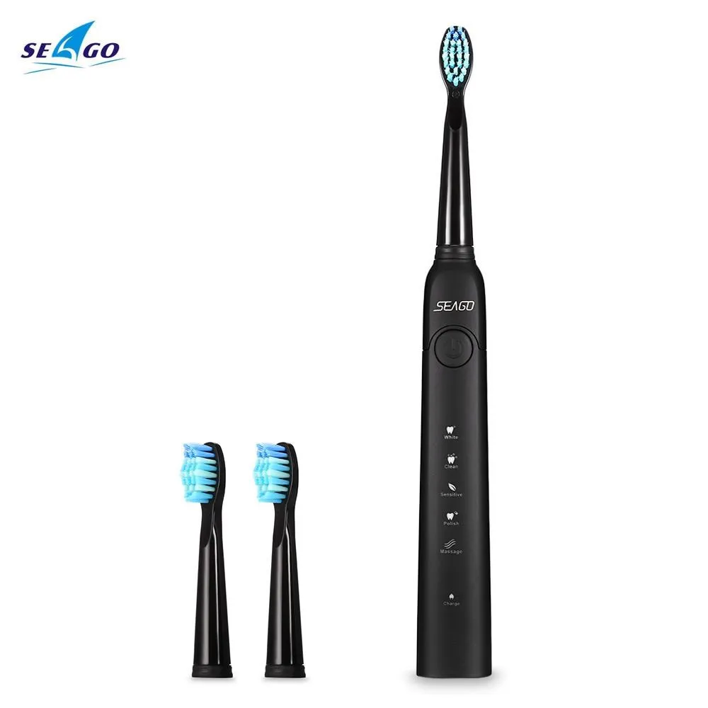 Electric Toothbrush Sonic Wave Rechargeable Top Quality Smart Chip Toothbrush Head Replaceable Whitening Healthy Best Gift ! Electric Toothbrush Sonic Wave Rechargeable Top Quality Smart Chip Toothbrush Head Replaceable Whitening Healthy Best Gift !