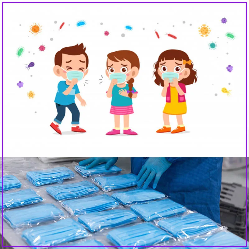 

Protective Mask Disposable Mouth Face Mascarillas Anti-Dust 3 Filter against Droplet Mouth Face Mask Earloop protection 20/50pcs