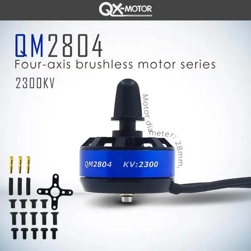 

QX-Motor RC plane Brushless Motor Model 2804 2300kv Motor Brushless for Quadcopter Multirotor Wholesale