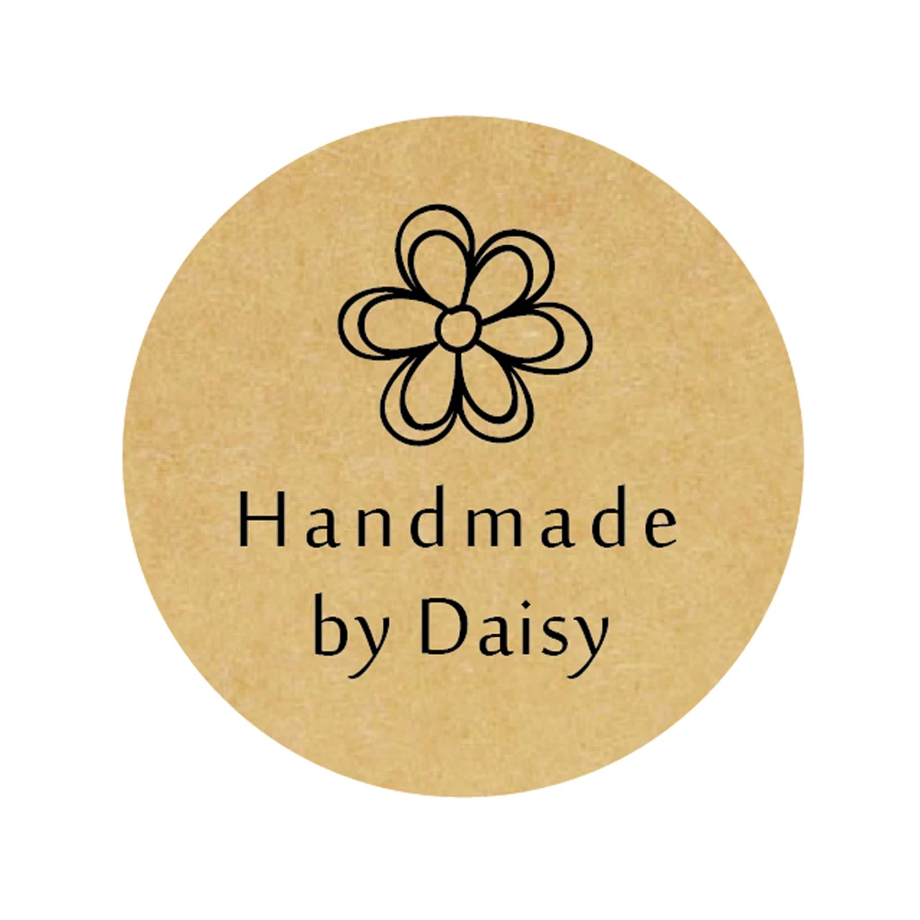 DouxArt 100 Pieces Personalized Handmade Stickers 4cm Communion Party Invitation Label Baptism Gifts Package Seals | Дом и сад
