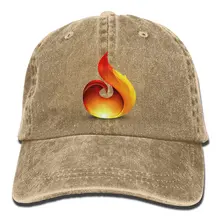 Мужская 3D огненный дизайн узор хип-хоп спортивная бейсболка Регулируемая Кепка головные уборы для вечеринки