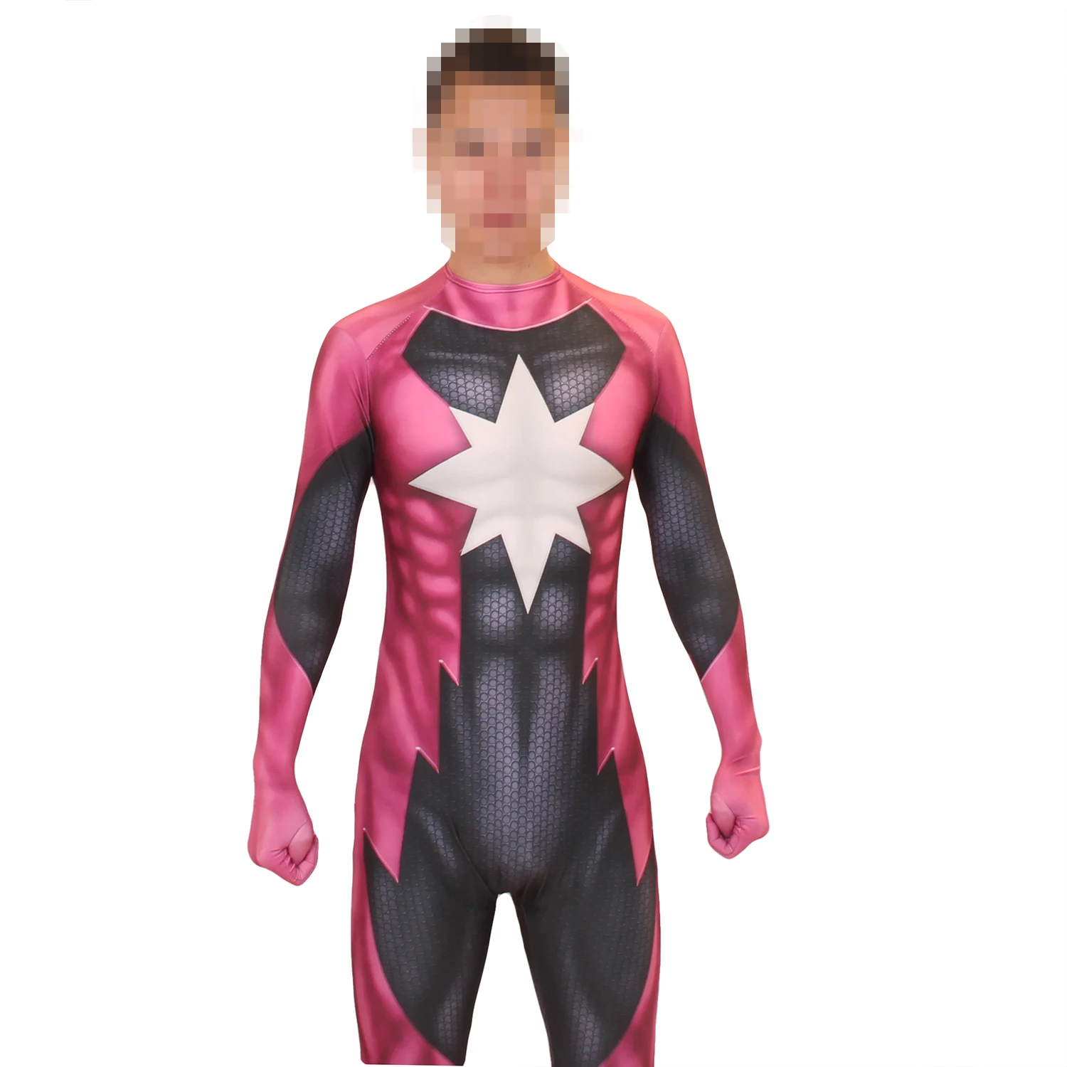 

Cosplay Lycra high-quality anime characters adult children's tights slogan as long as you have deep love in your heart