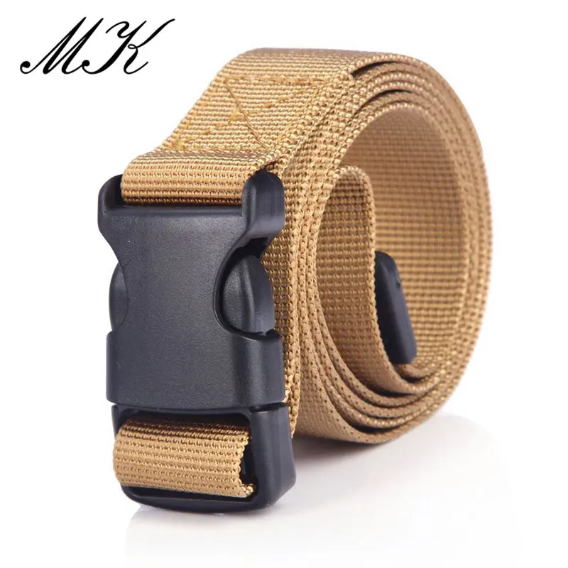 

Maikun belt for men custom casual buckle belt multifunctional imitation nylon canvas tactical belts