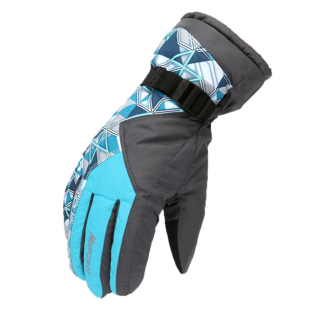 1Pair Insulated Winter Cold Weather Ski Gloves Adult Keep Warm Waterproof#NN1006