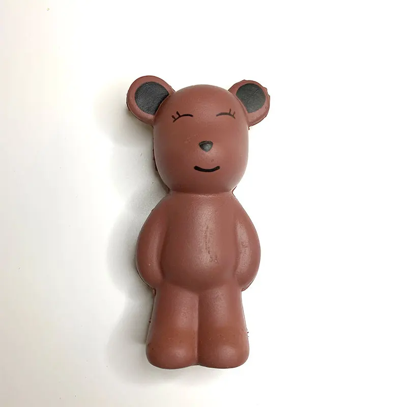 Kawaii маленький Медвежонок мягкий Jumbo Squeeze мягкий восхитительный Единорог медленно поднимающийся Squeeze Ароматизированная антистрессовая игрушка для ребенка