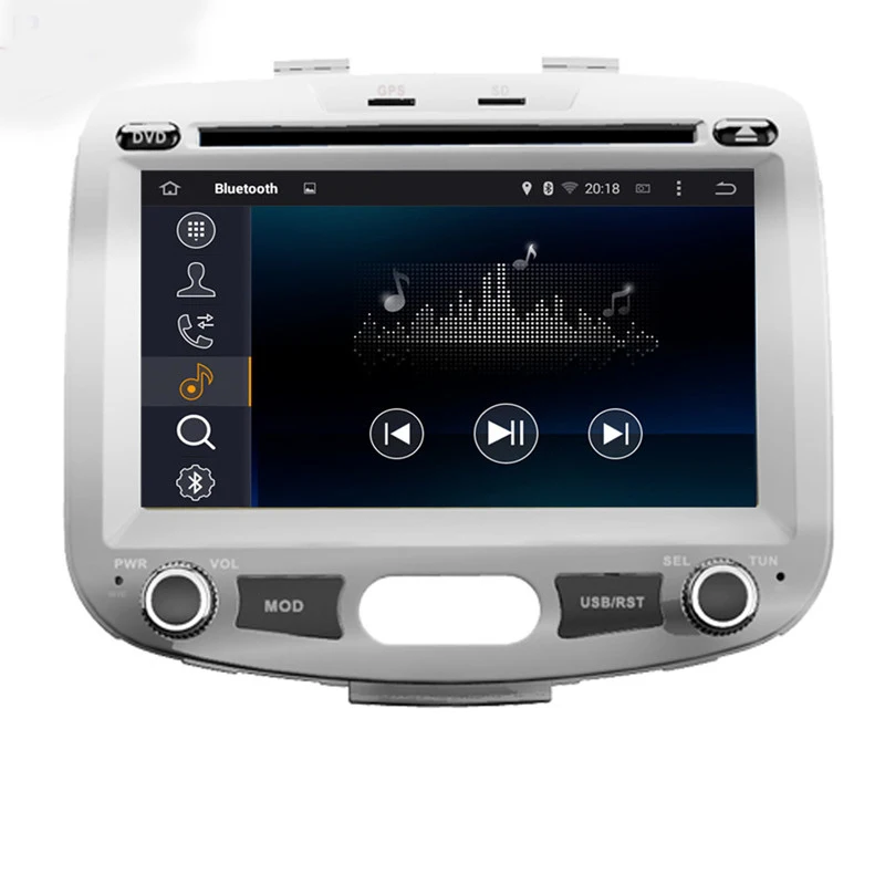Автомобильный DVD плеер 7 дюймов Android 9 0 GPS android для Hyundai I10 2007 2013 Восьмиядерный