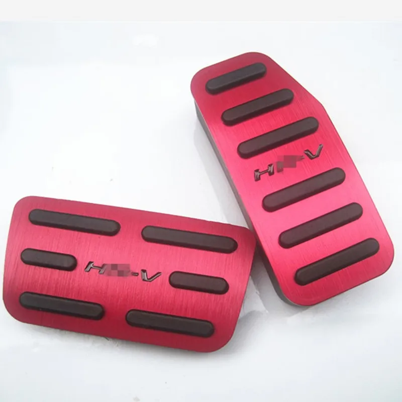 Car Pedals Cover For Honda HR-V HRV HR V 2014 2015 Car Accelerator Pedal Brake Pedal Pads Accessories