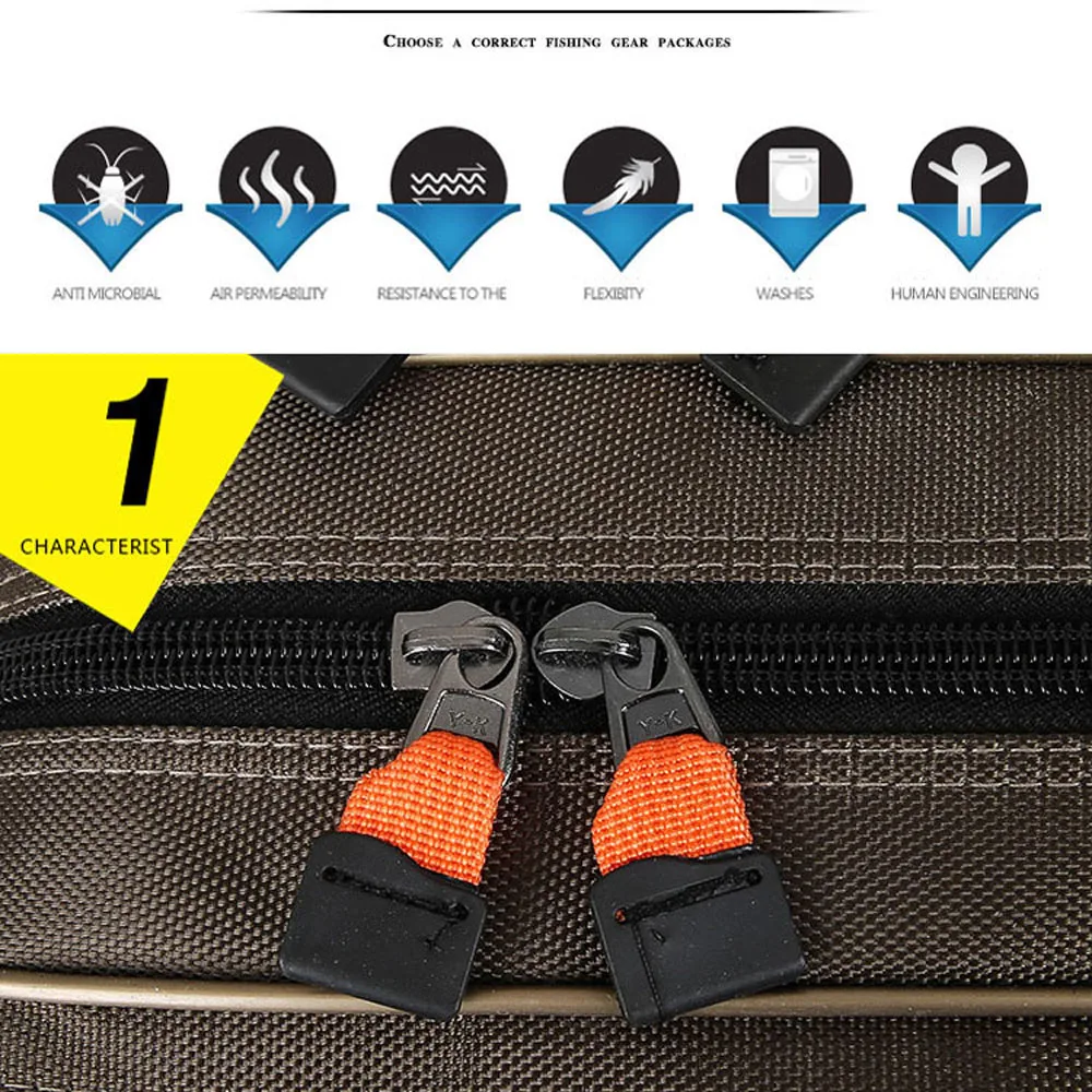 2/3/4 Layer 100/120/130CM Fishing Rod Bag Multifunctional Large Capacity Pole Reels Bait Storage Case Travel Carry Tackle Gear