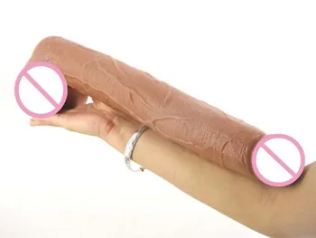 15.5inch Super Long Dildo Realistic 39.5cm Ultra Long Penis Big ButtPlug Deep Insert Sex Product Women Female Fetish Anal Dildo 3