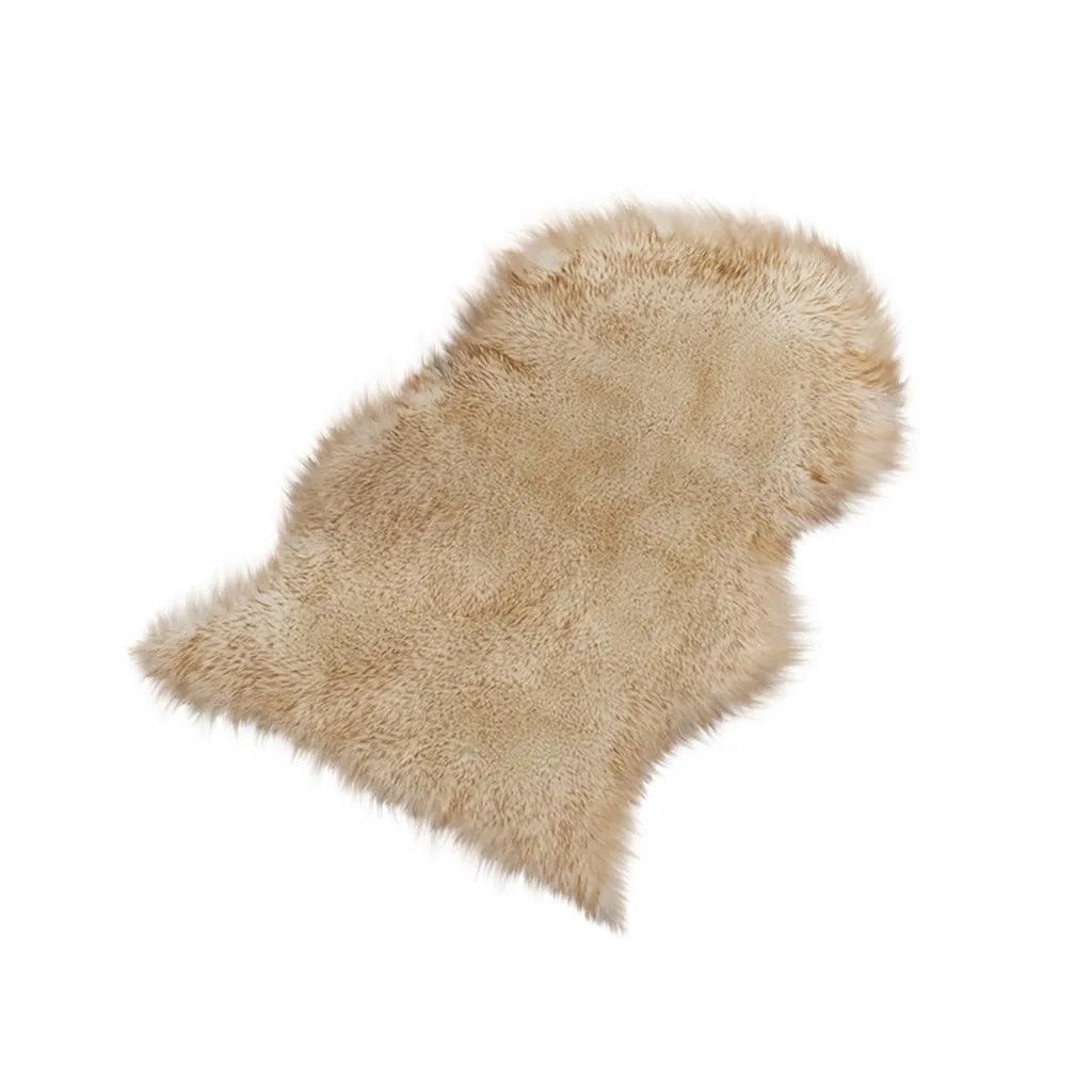 Autumn Winter Home Carpet Soft Solid Rug Bedroom Living Room Rloor Mat Window Pad Office Chair Pad Sofa Cushion Home Decor - Цвет: I