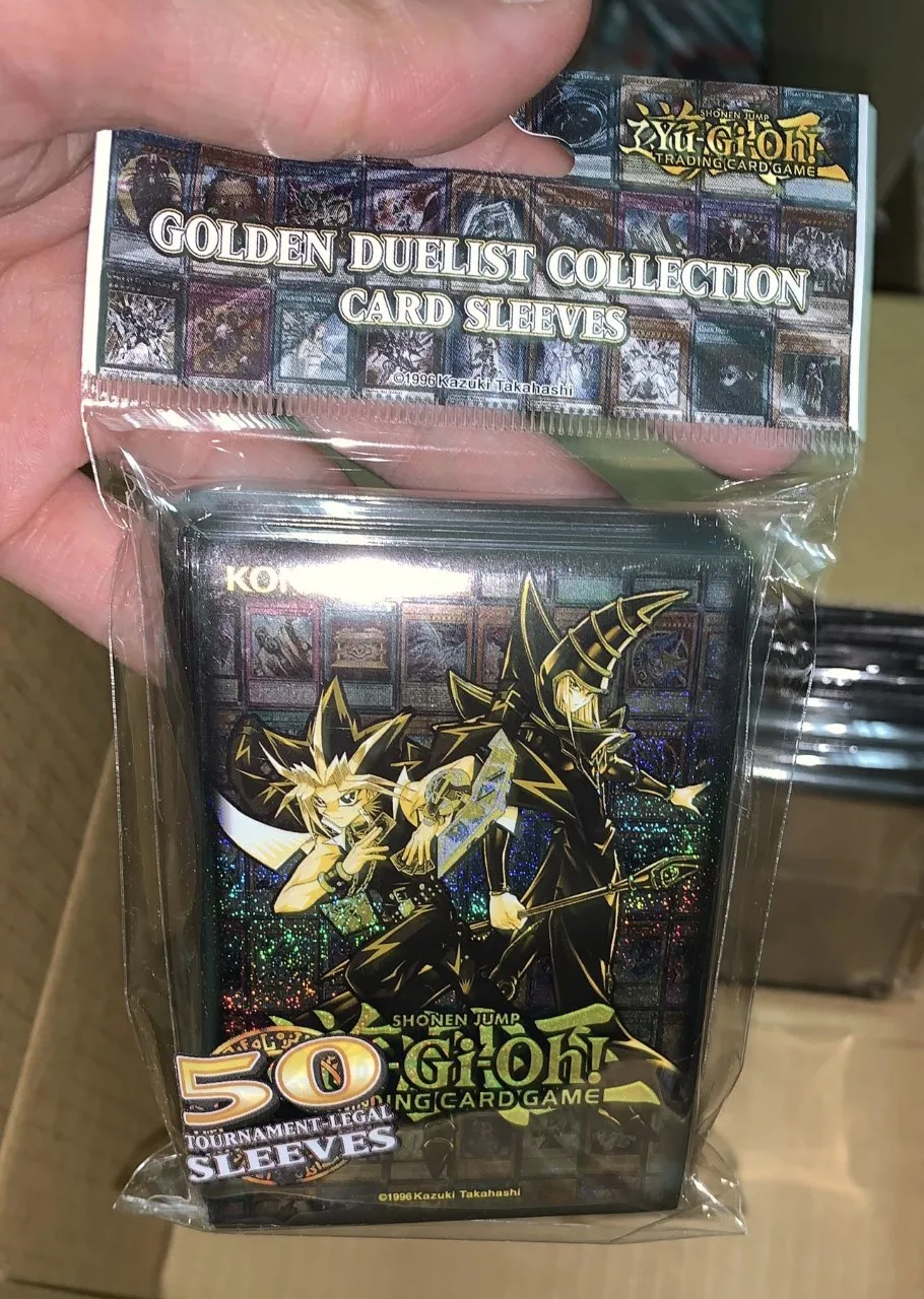 Yu Gi Oh Golden Duelist коллекция карт рукава Konami официальный высокое качество Yu Gi Oh