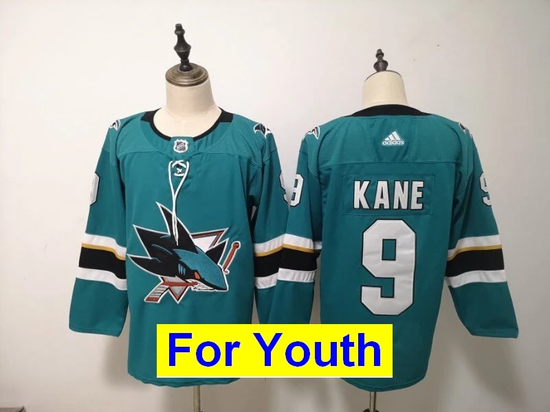 Детская Молодежная одежда Сан-Жозе Брент Бернс Erik Karlsson Joe Thornton Logan от кутюр Joe Pavelski Evander Kane - Цвет: Оранжевый