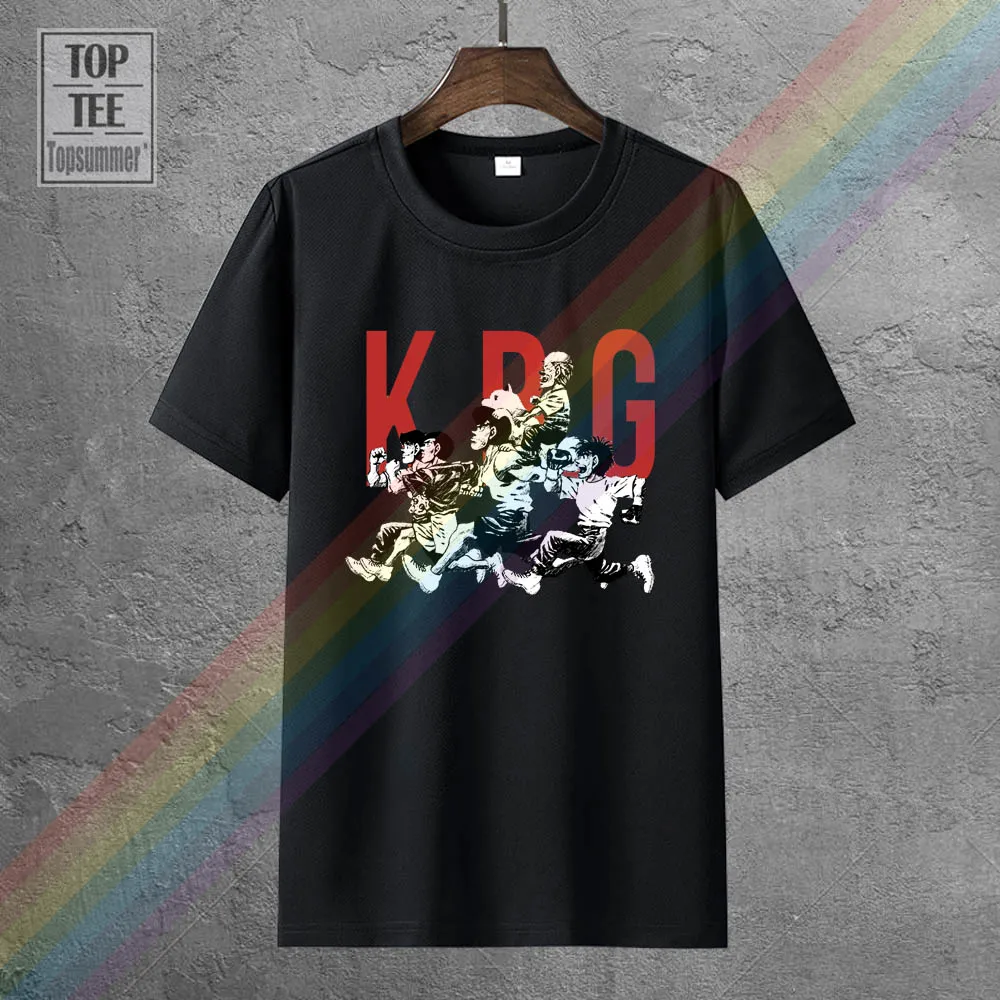 

Hajime No Ippo K B G T Shirt Short Sleeve Brand Clothing New Online 3Xl Cotton Men'S Clothes