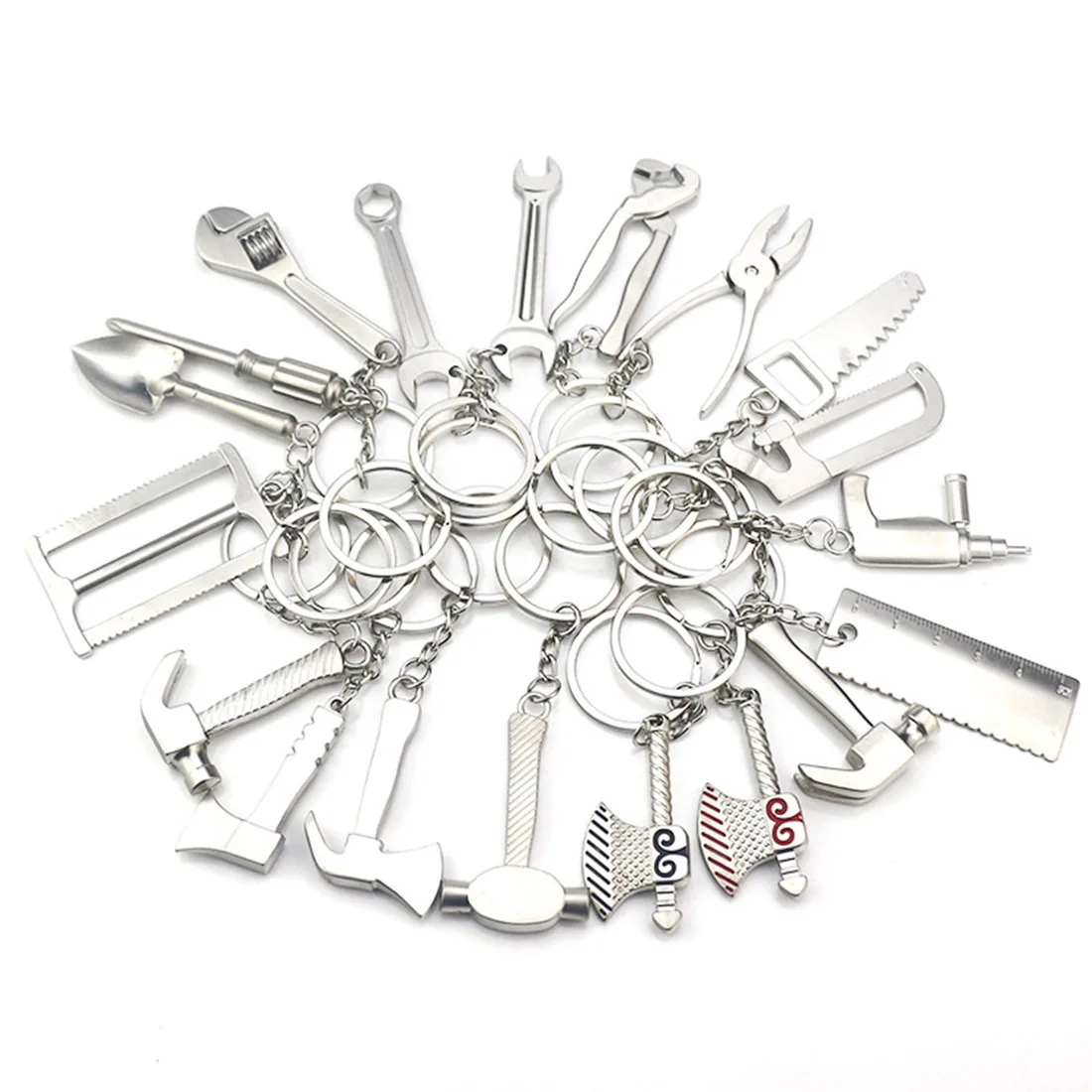 

Mini Simulation Tool Keychain Personality Metal Monkey Wrench Pliers Pendant