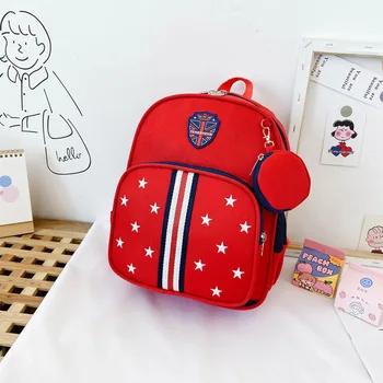 

Stars kids backpack Multilayer space kids bags Double zipper school bags Breathable children backpacks Lightweight design bag