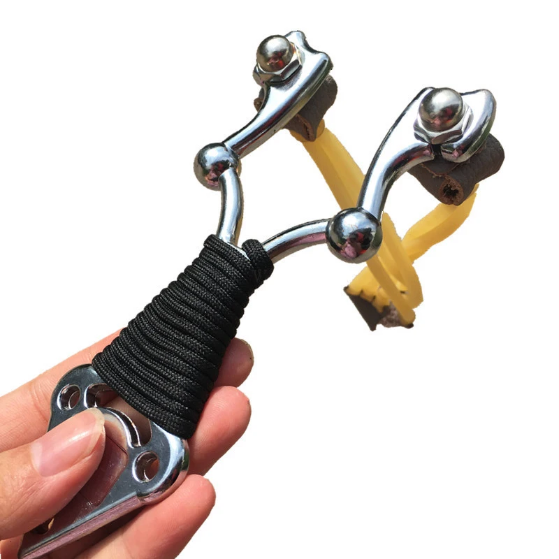 

Slingshots Alloy Catapults Sling Shots Outdoor Shooting Games Hunting High-strength Relaxation CS Bows Recreation Rubber Band