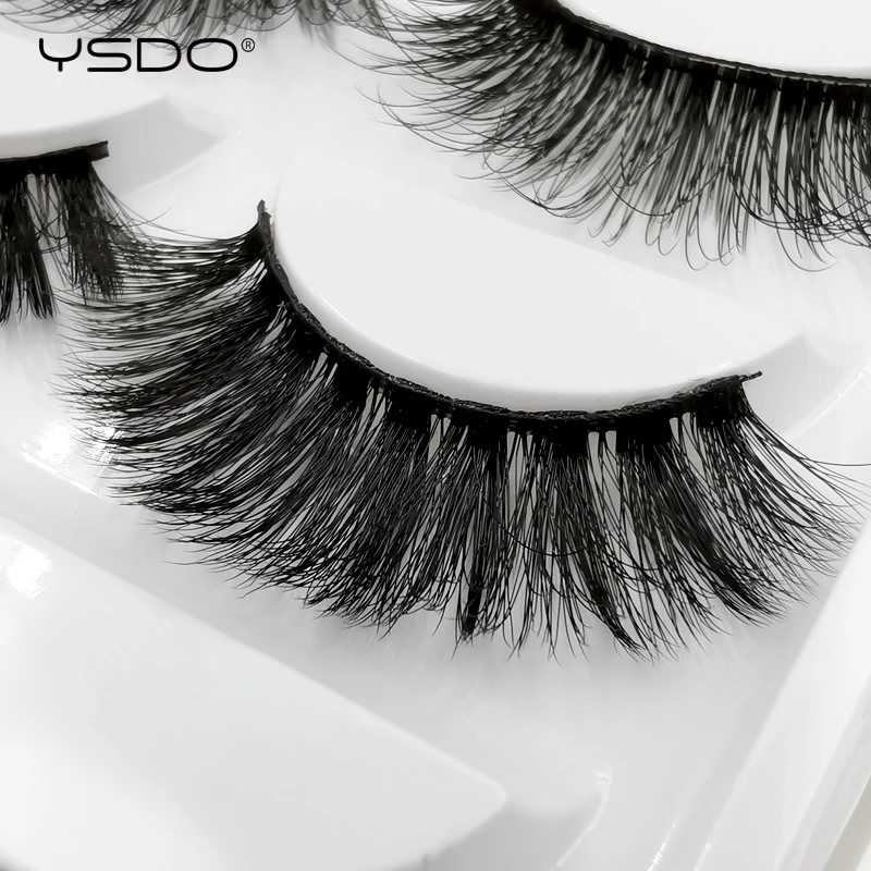 5 пар Мультипак 3D норковые ресницы натуральные накладные ресницы длинные ресницы MakeupFake ресницы реалистичные G807