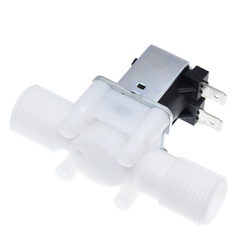 1/2" Kunststoff Magnetventil 12V 24V 220V Magnetischer Waschmaschinenspender Trinkwasser Pneumatischer Druckreglerschalter – Detail 7