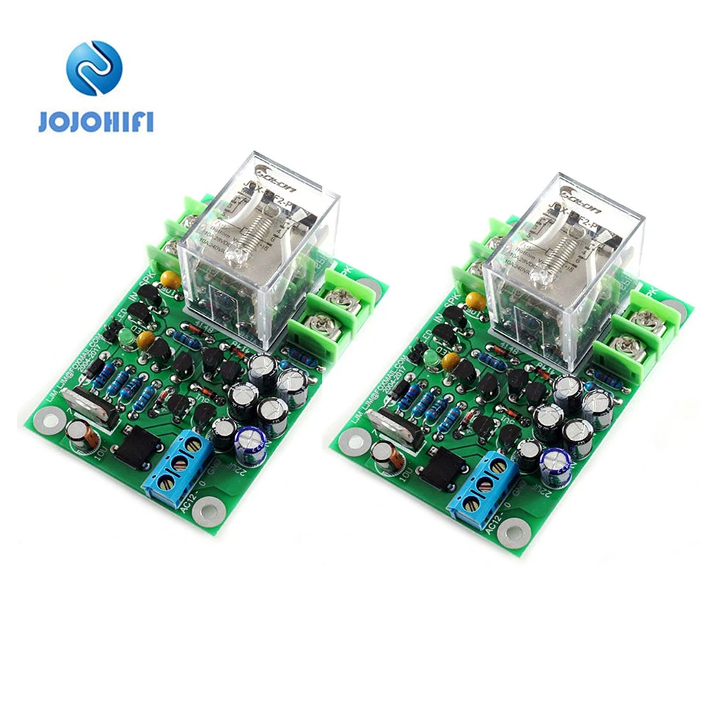 

2pcs 10A AC15V-0 Dual Channel Stereo Speaker Protection Finshed Board