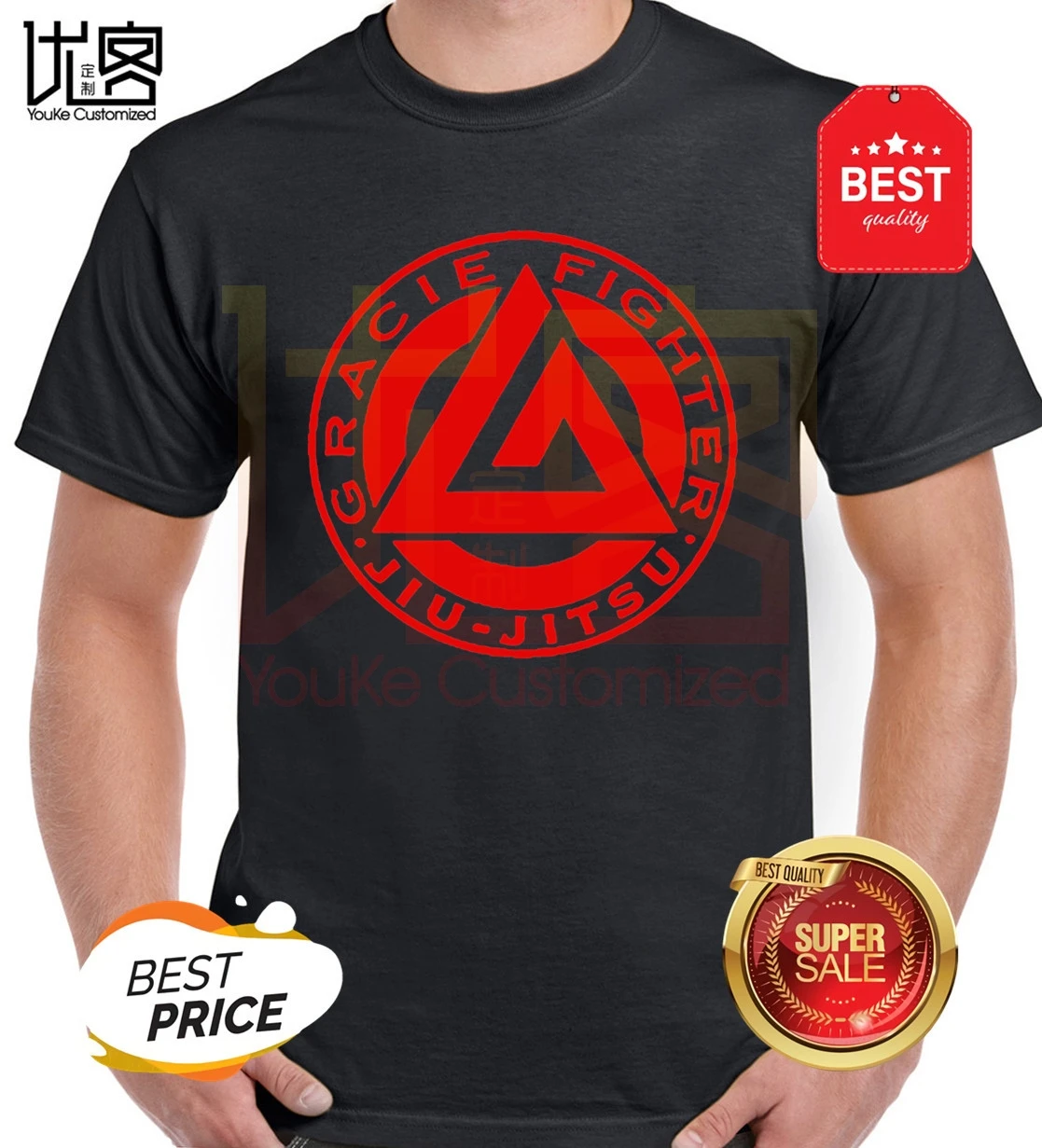 Camisa бразильское кимоно для Бразильское джиу джицу Jiu Jitsu (джиу джицу) Gi футболка