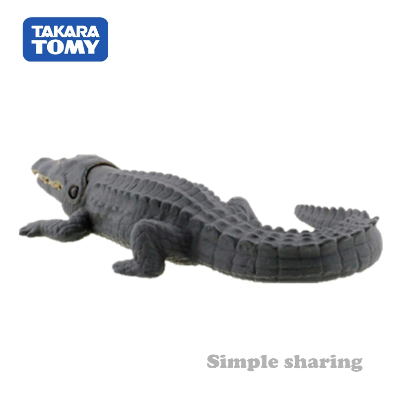 Takara Tomy Tomica Ania приключения в виде животных нильский крокодил As 08 литые формы из