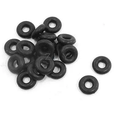 

20pcs 10mm Outside Dia 3.1mm Thickness Industrial Rubber O Rings Seals