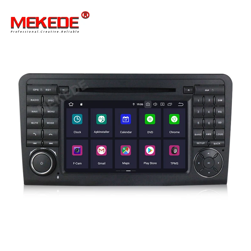 MEKEDE 1024X600 HD PX30 ips DSP Android9.0 автомобильный DVD для Mercedes Benz ML серии W164 ML GL android автомобильный dvd камера наблюдения с цифровой видео и аудиозаписью
