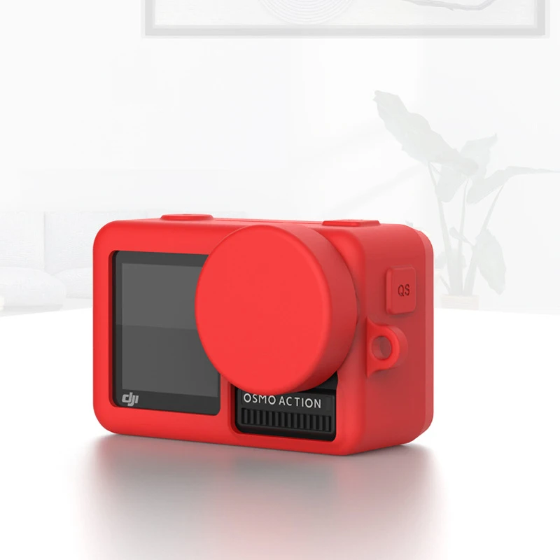 Защитный чехол для спортивной камеры Dajiang Lingbi Osmo, силиконовый защитный чехол для TYPE-C, гнездо для микрофона