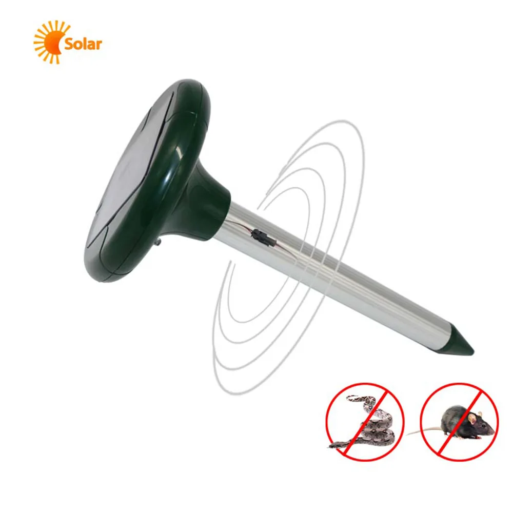 400-1000（HZ) Ultrasonic Snake Repeller Animal Eco Friendly Insect Rodent Control 1.2V 800MAH Electronic Ultrasonic Rat Repeller