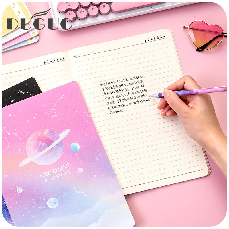 DUGUO cute stationery Korea cute notebook set simple small fresh girl creative personality diary card more style wow supplies DUGUO cute stationery Korea cute notebook set simple small fresh girl creative personality diary card more style wow supplies