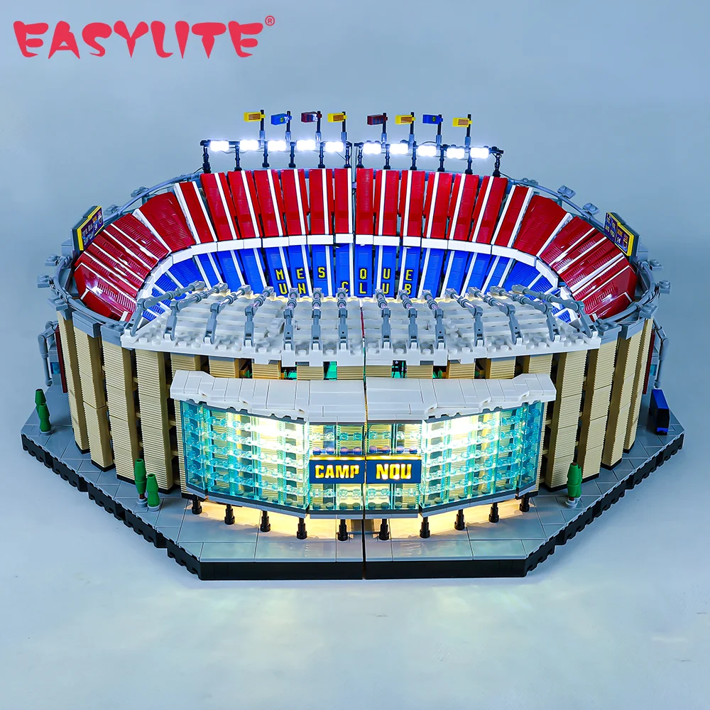 Set Di Luci A Led Per Il 10284 Stadium Camp Nou - Fc Barcelona Building Blocks Giocattoli Fai Da Te Blocchi Solo Mattoni Kit Di Illuminazione No Model
