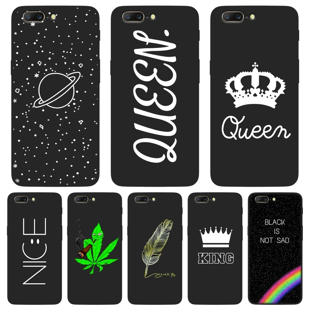 

Black Star Phone Cases For One Plus 3 3T 5 5T 6 6T 7 7 Pro Case Silicone Soft TPU Back Cover For OnePlus 3 3T 5 5T 6 6T 7 7 Pro