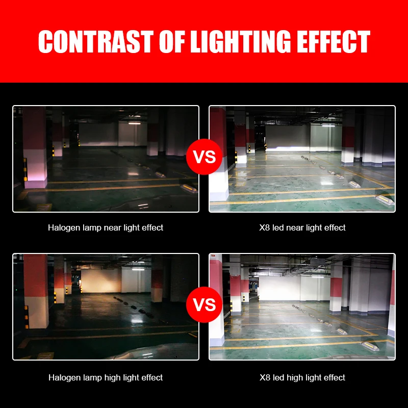 EURS светодиодный головной светильник x8 автомобиль мотоцикл с чипом CSP 60 Вт 1200LM 12v лампы для автомобилей туман светодиодный автомобильный светильник H1 H3 H7 светодиодный H11 светодиодный 24V