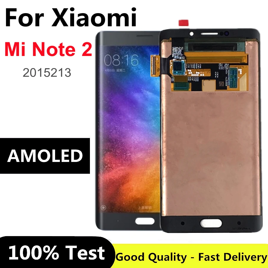 

5.7 " For Xiaomi Mi Note 2 LCD Display Touch Screen Digitizer Assembly Note2 For Xiaomi Mi Note 2 note2 Display