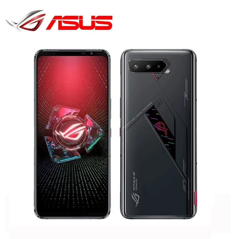 Игровой телефон ASUS ROG 5Pro 5 PRO с глобальной прошивкой Snapdragon 144 512 Гц 18 ГБ 6 78 55 дюймов
