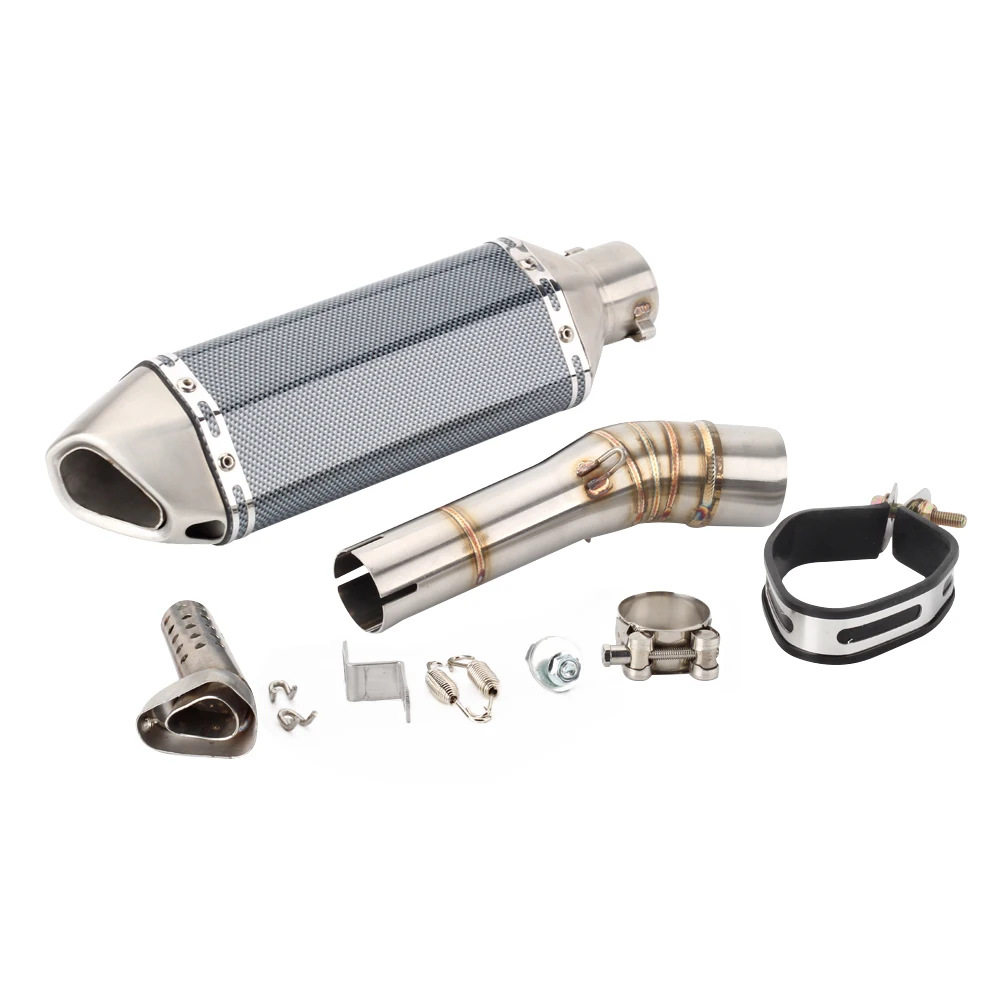 

NC 750S Motorcycle Exhaust With Link Pipe System Escape Slip-on For Honda NC750X NC750S 2012-2018 NC700X NC700S NC700