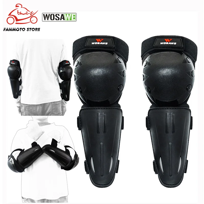 

WOSAWE Kids MTB Motorcycle Elbow Pads Sports Bike Skating Cycling Protection Guard Roller Ski Snowboard Protector Elbow Guard