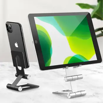 

3 colors Foldable Desktop Stand Tablet Mobile Phone Holder Adjustable Dual layer Bracket High-quality Fast Shipping