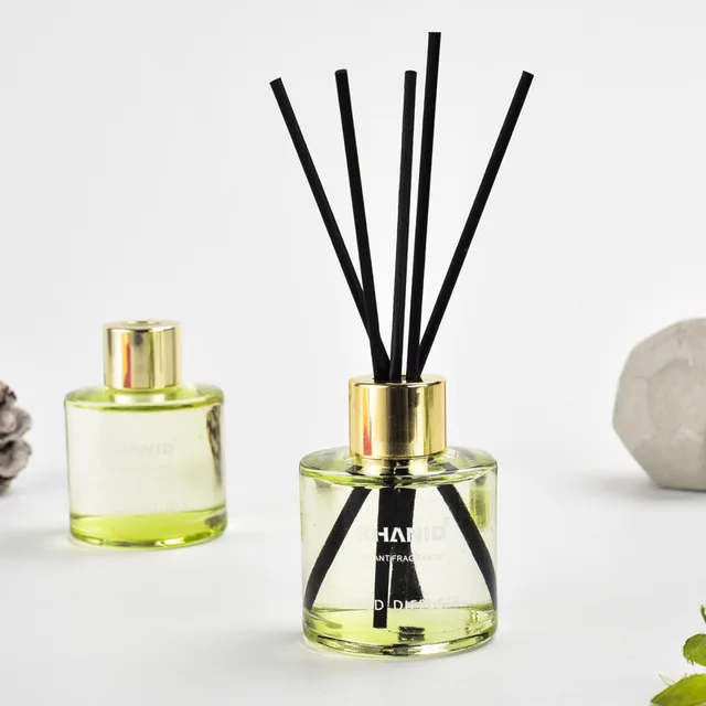 50ml No Fire clear glass Aromatherapy Essential Oil Reed Oil Diffusers 1