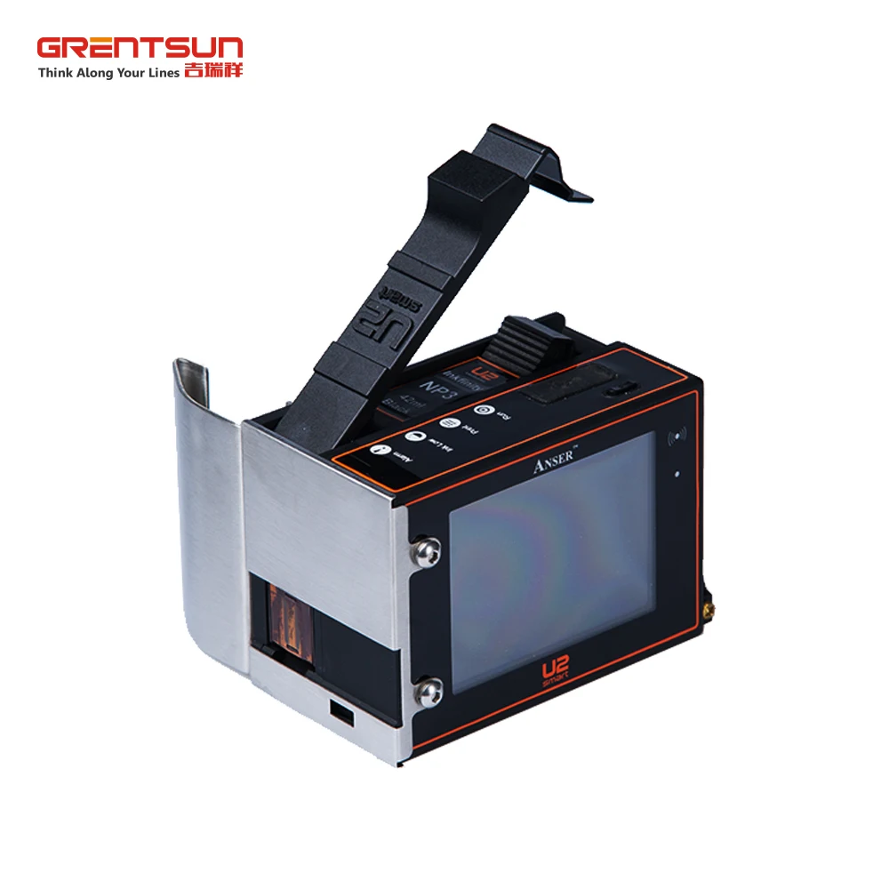 Portable Anser U2 Inkjet Printer Id Card Mesin Coding Alat Bagian Aliexpress