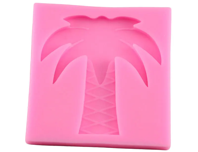 Тропическая тема Фламинго цветок черепаха лист помадка форма конфеты шоколад силиконовые формы DIY Украшение торта для летней вечеринки инструменты