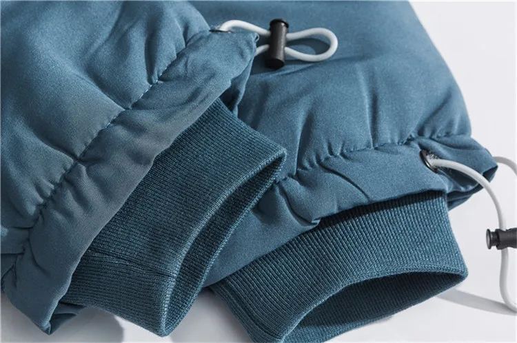 Nanxia Qiaozhuang 19 Winter Thick Cotton-padded Clothes Base-Cap in Contrast Color Japanese-style Origional Workwear Cotton Coat