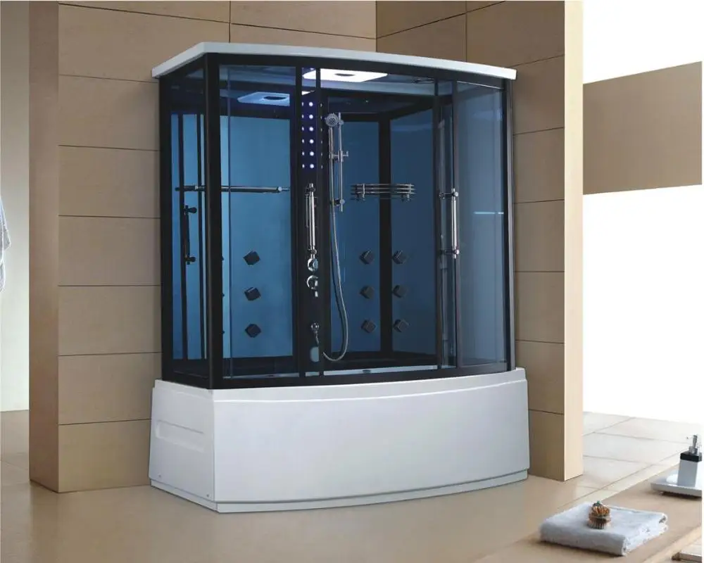 1800x900x2150mm Luxury Steam Shower Cabin Bathroom Shower Enclosure Multifunctional Wet Sauna