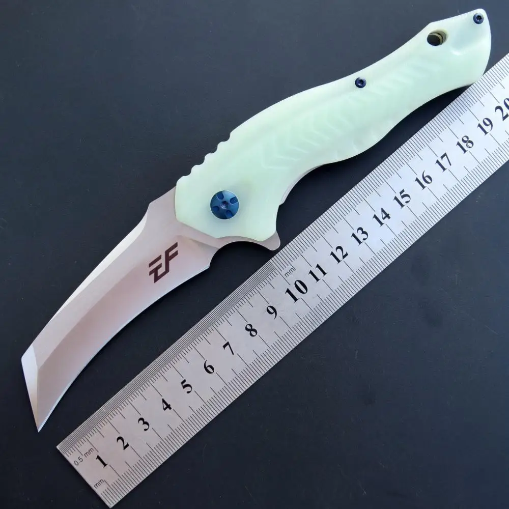 Складной нож Eafengrow EF935 карманный D2 + G10 для кемпинга охоты фруктов|Ножи| |