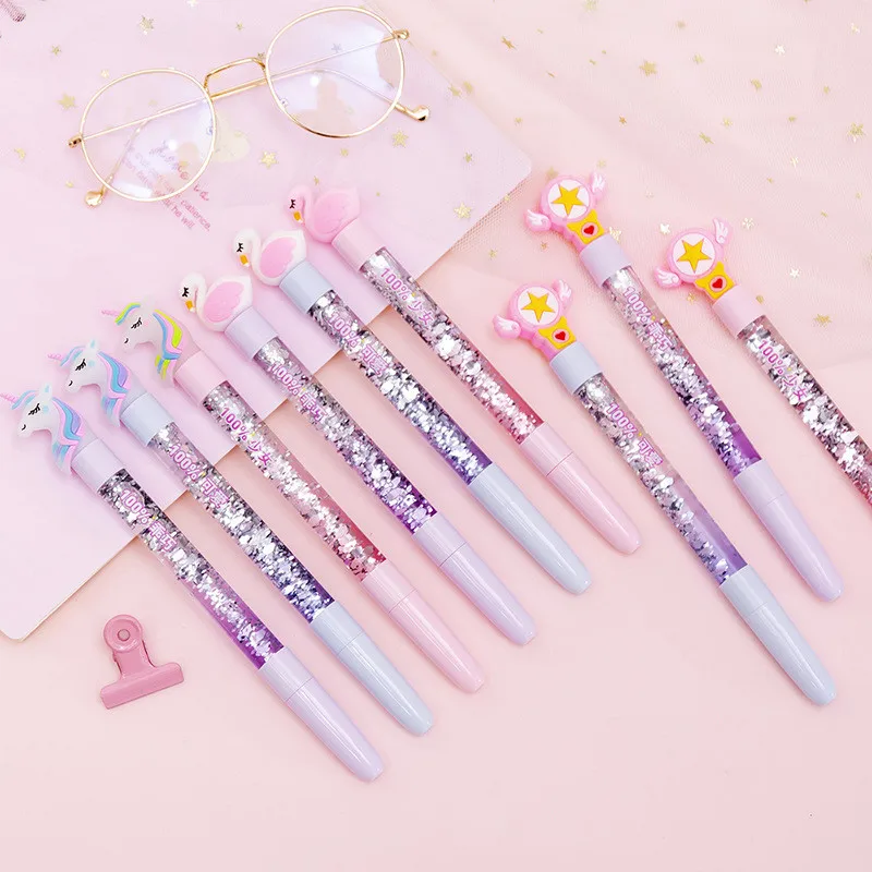 Флеш накопитель в виде единорога boligrafos kawaii lote plumas de gel 0 5 мм корейские ручки черные