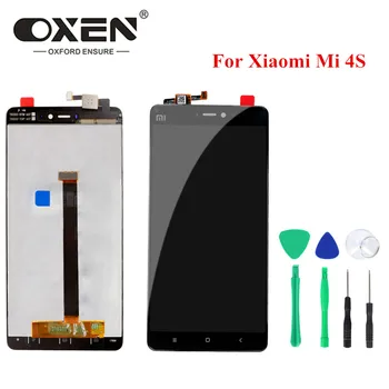 

OXEN 5.0" LCD Display For Xiaomi Mi 4S Mi4s LCD Touch Screen Digitizer Assemble Replacement Spare Parts Phone Panel Tested+Tools